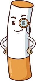 Nik the cigarette villain enjoying your idle, fidgeting hands