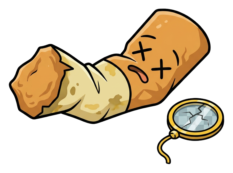 Stubbed-out Nik